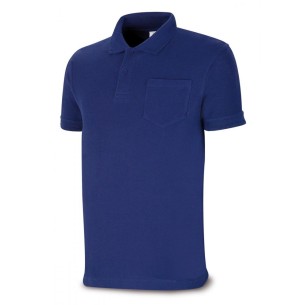 Manches Courtes. 100% COTON. Coloris bleu marine 190g.