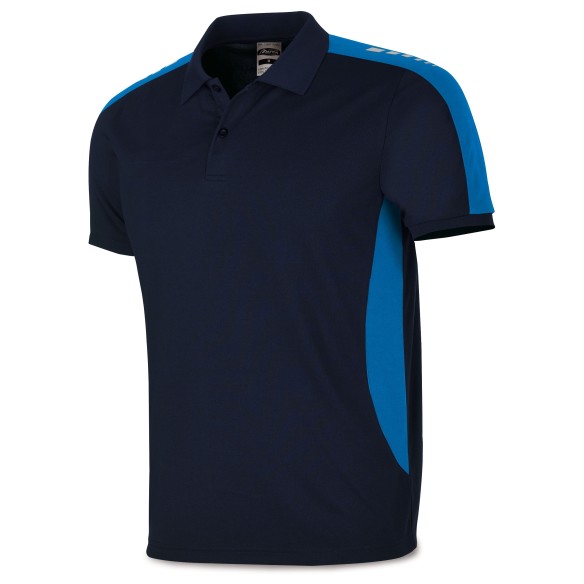 Polo "TECHNIQUE" marine/bleu polyester 150 gr.